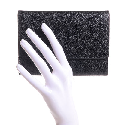 Chanel Caviar Timeless CC Wallet Black 2 of 8
