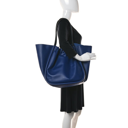 Proenza Schouler Calfskin XL Ruched Tote New Blue 2 of 12