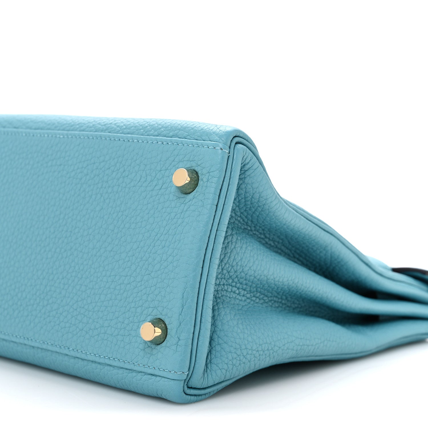 Hermes Togo Kelly Retourne 28 Bleu Atoll 21 of 21