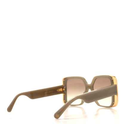 Louis Vuitton Acetate LV Moon Square Sunglasses Z1664E Gray 4 of 7