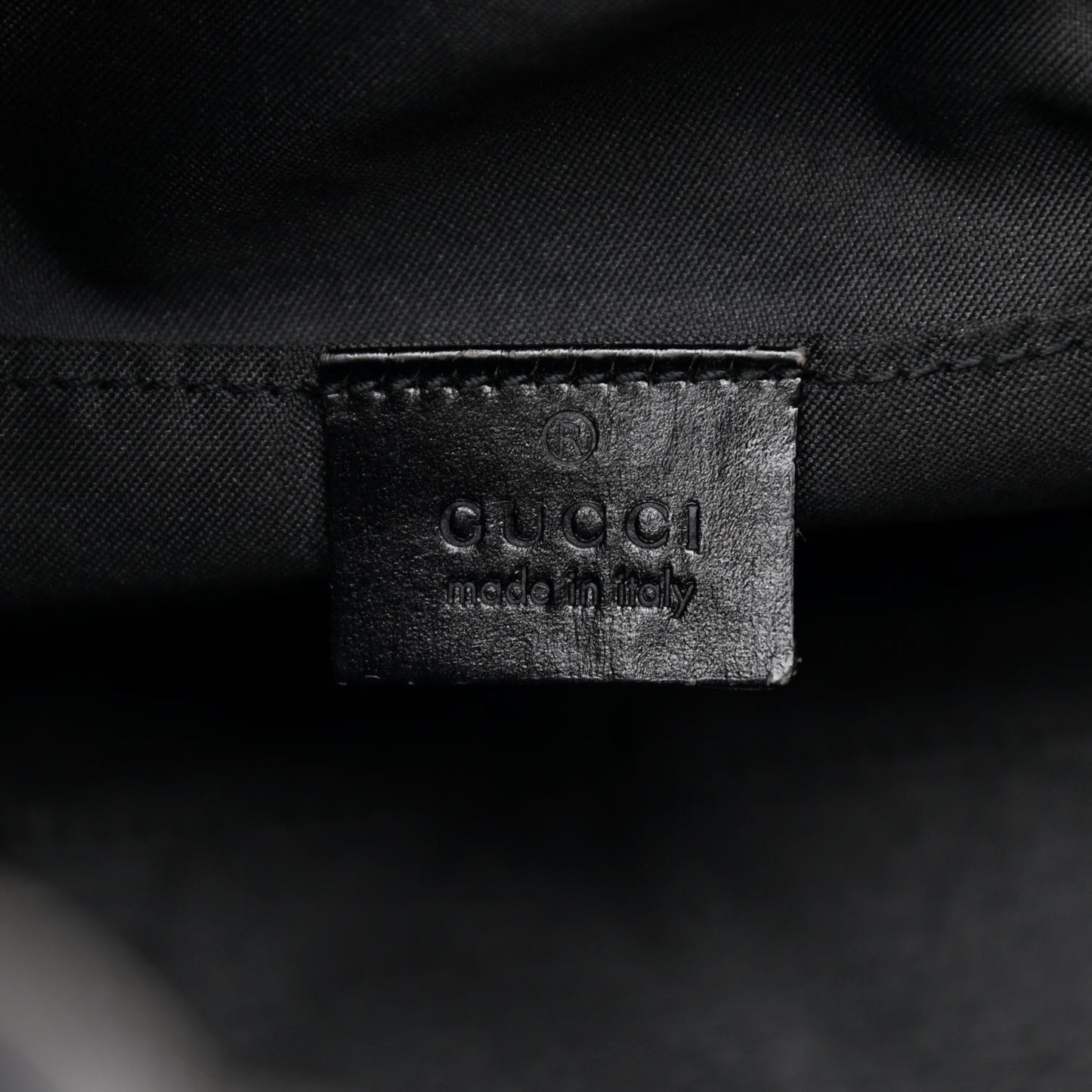 Suede Monogram Hobo Black