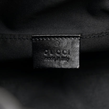 Gucci Suede Monogram Hobo Black 5 of 11