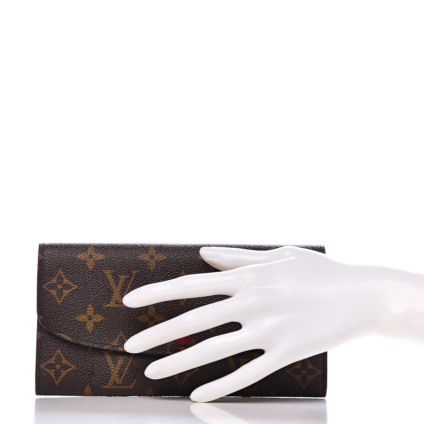 Monogram Emilie Wallet Fuchsia