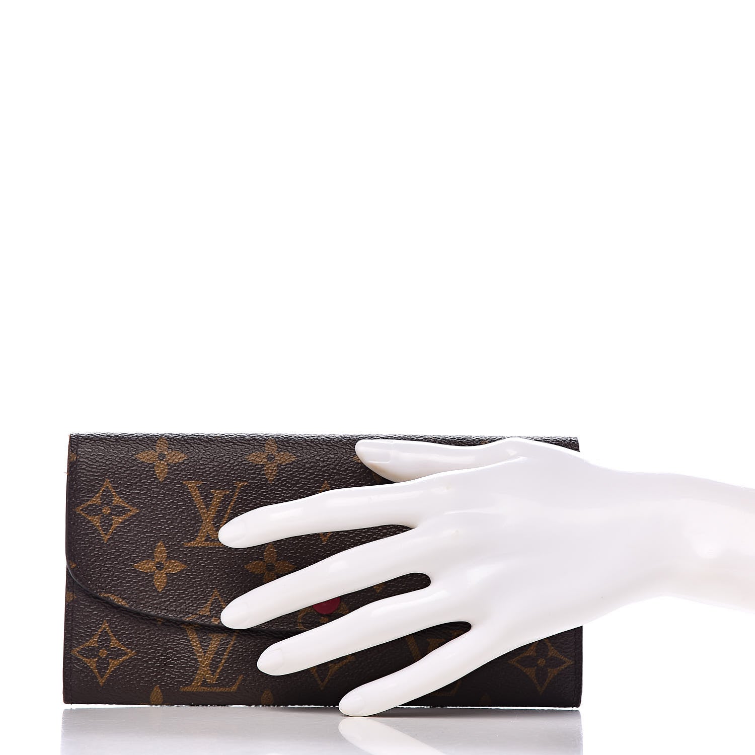 Louis Vuitton Monogram Emilie Wallet Fuchsia 2 of 11