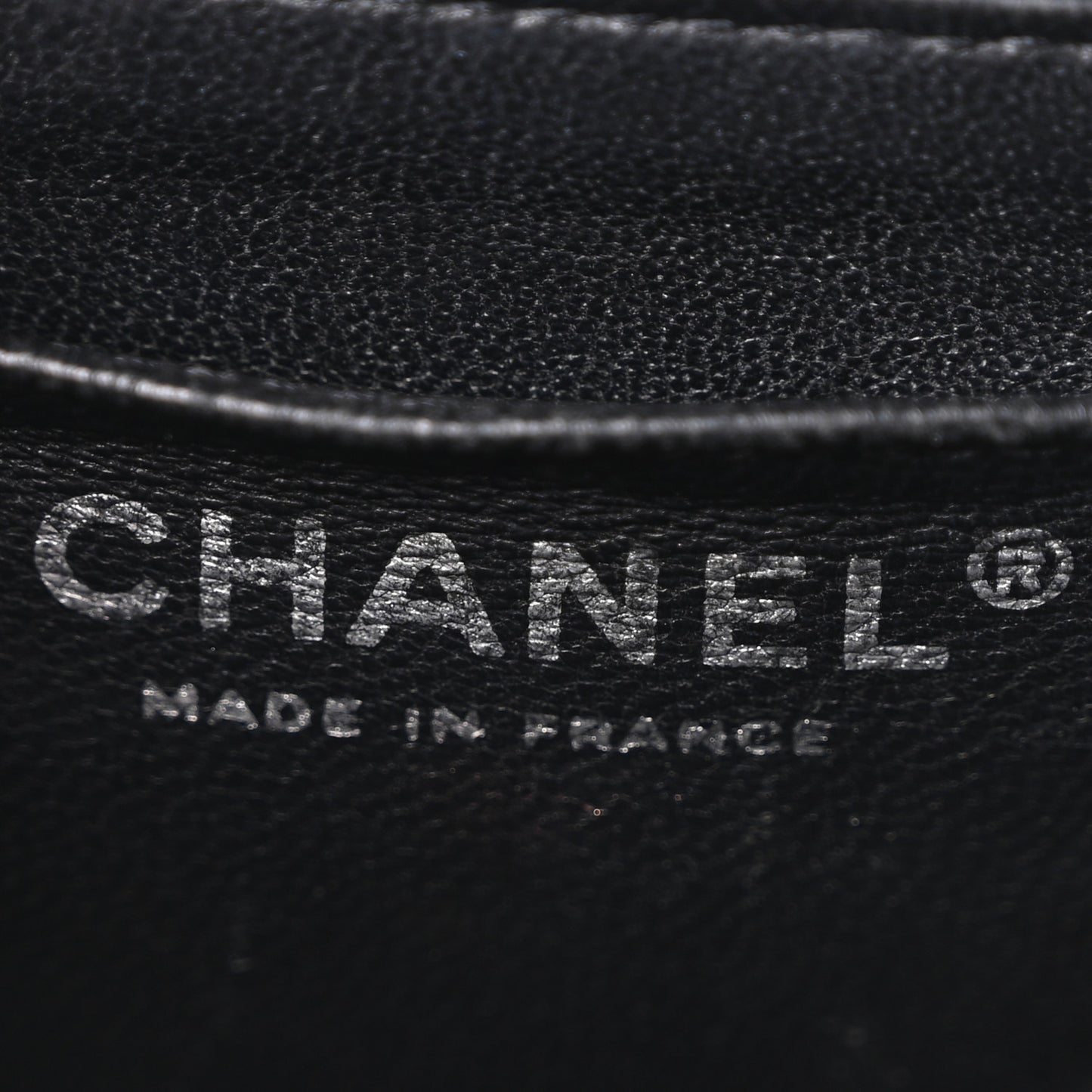 Caviar Quilted Mini Square Flap Black