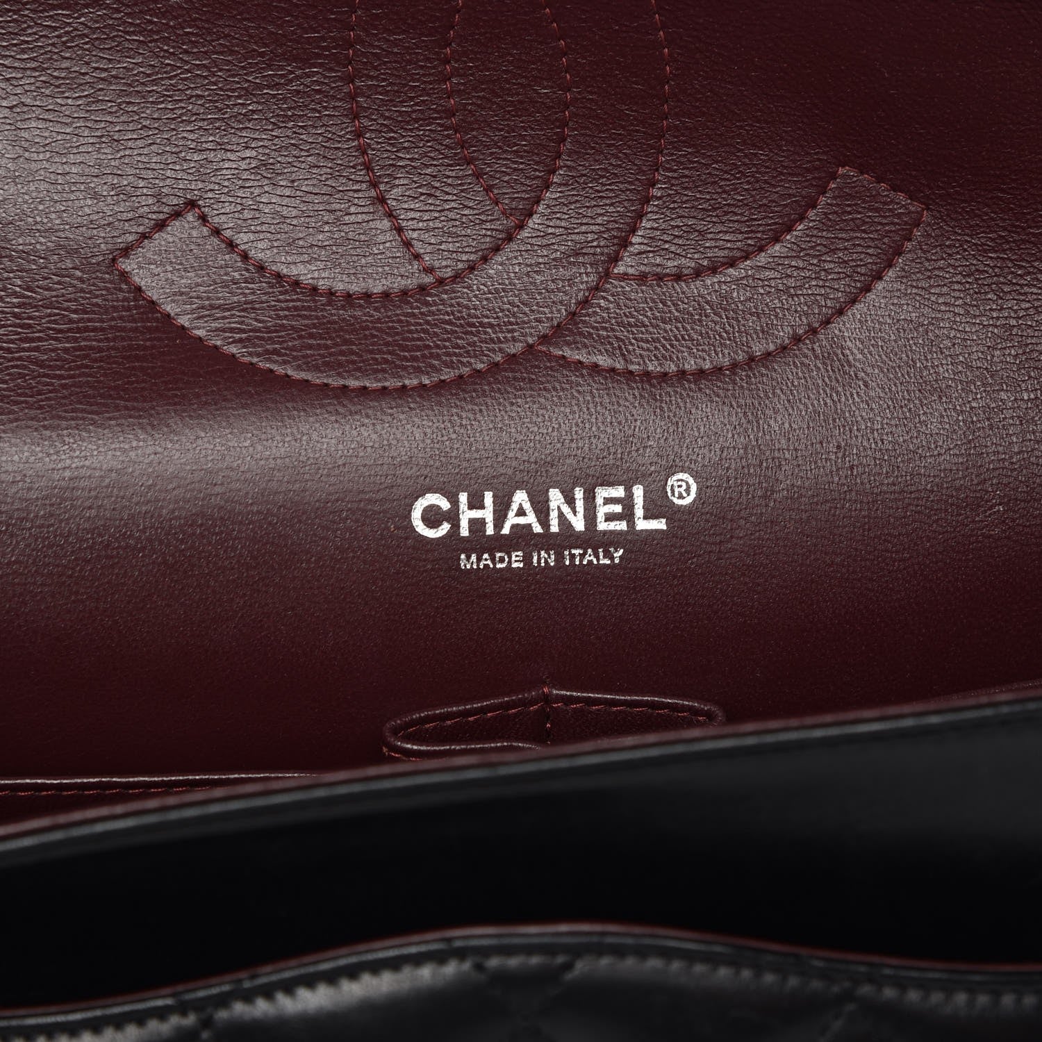 Chanel Lambskin Quilted Jumbo Double Flap Black 7 of 8