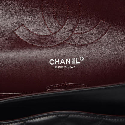 Chanel Lambskin Quilted Jumbo Double Flap Black 7 of 8