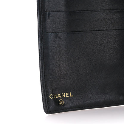 Chanel Caviar Timeless CC Zipped Pocket Wallet Black 8 of 14