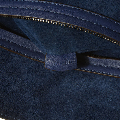 Celine Supple Calfskin Medium Phantom Luggage Indigo 7 of 7