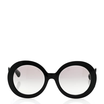 Prada Baroque Sunglasses SPR 27N Black 2 of 8