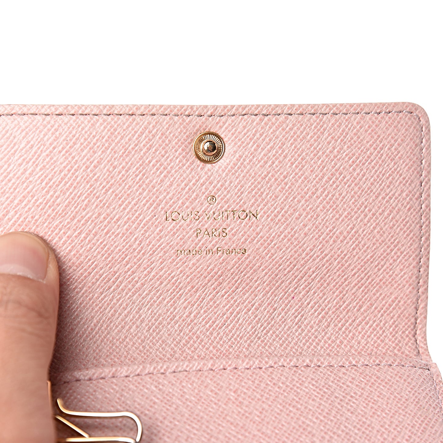 Monogram Multicles 6 Key Holder Rose Ballerine