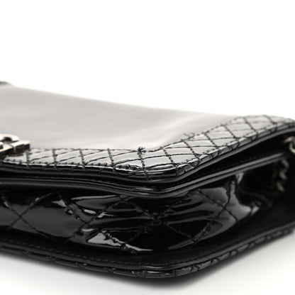 Chanel Patent New Medium Boy Reverso Flap Black 10 of 10