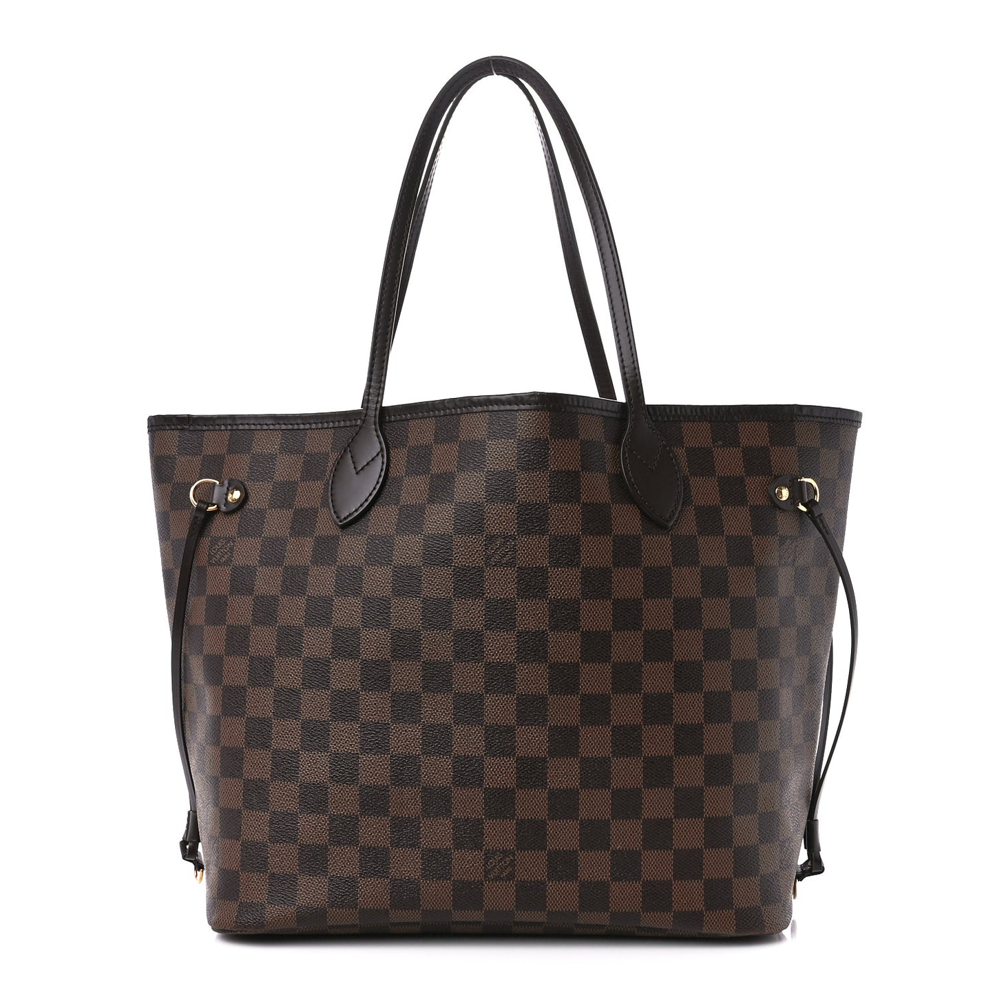 Damier Ebene Neo Neverfull MM Rose Ballerine