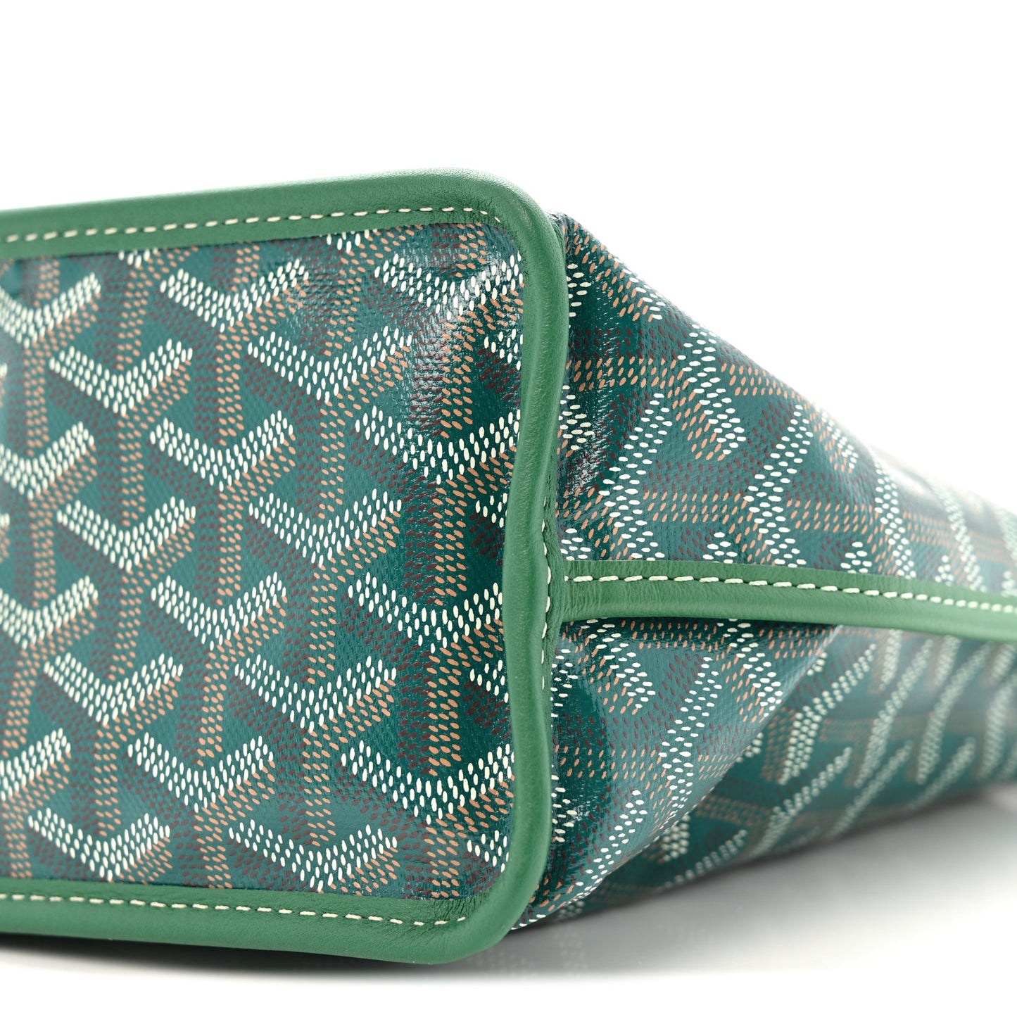 Goyardine Reversible Mini Anjou Green