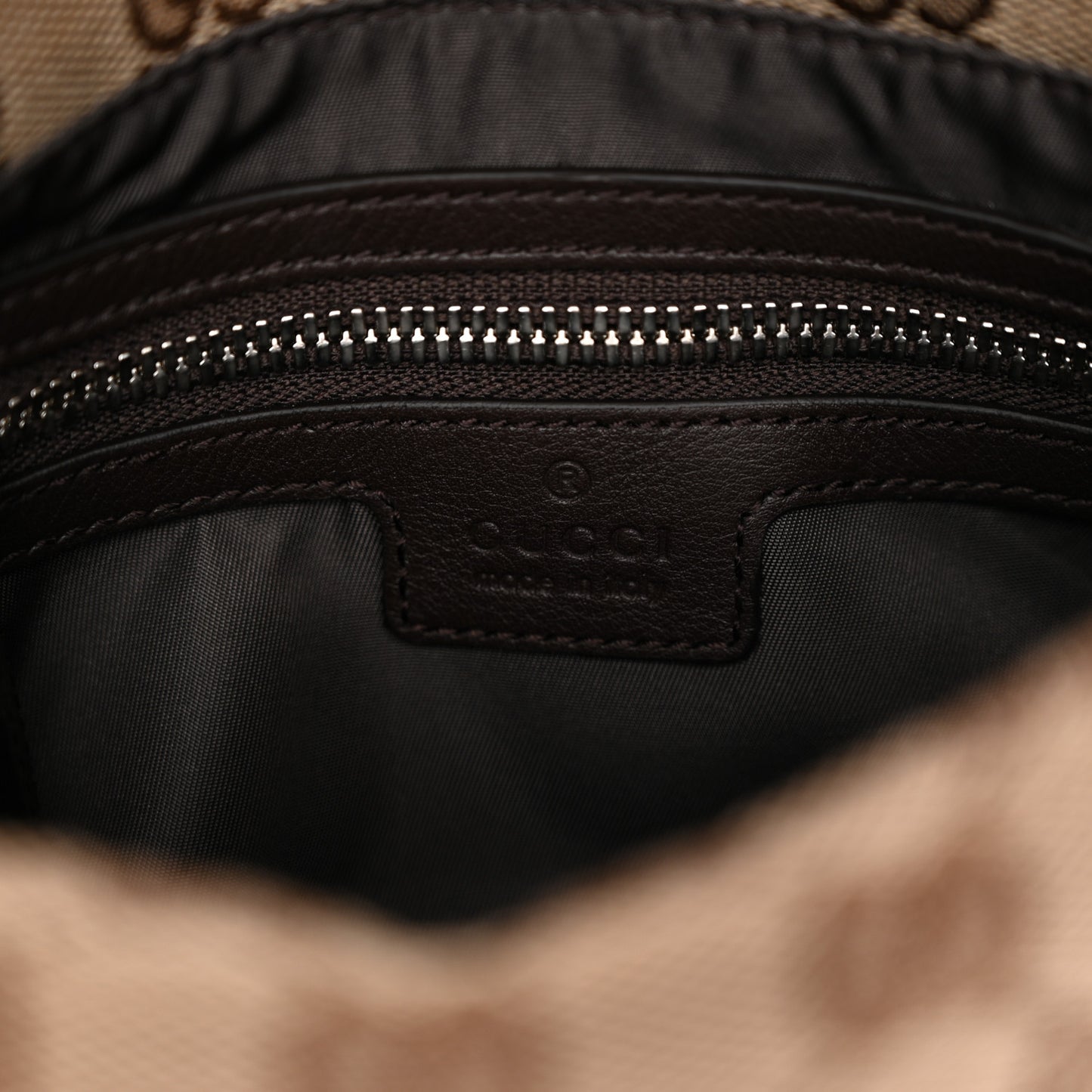 Monogram Web Small Crossbody Bag Beige Ebony
