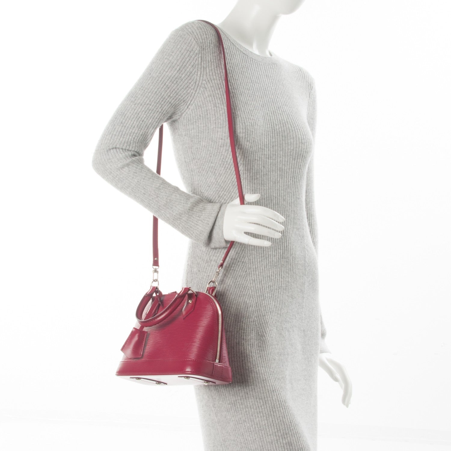 Louis Vuitton Epi Alma BB Fuchsia 2 of 7
