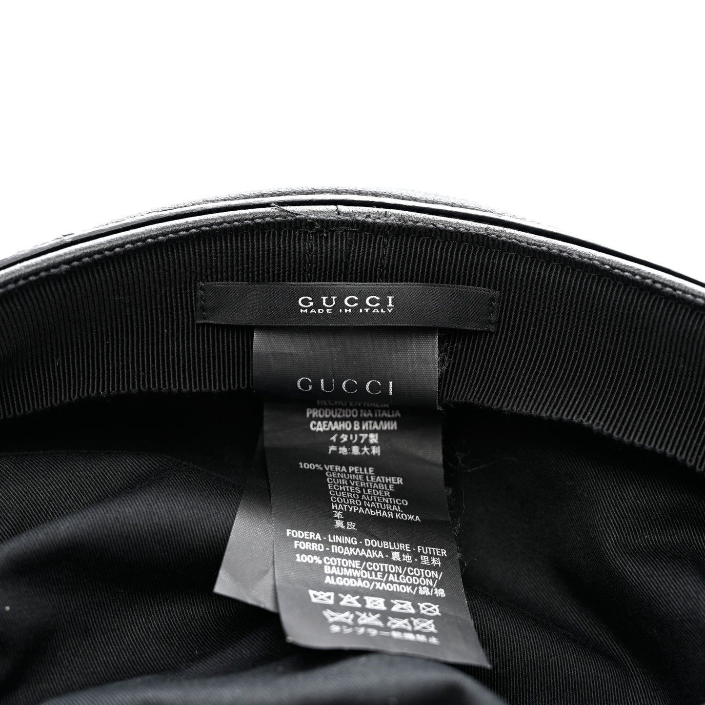 Calfskin Cellarius Hat S Black