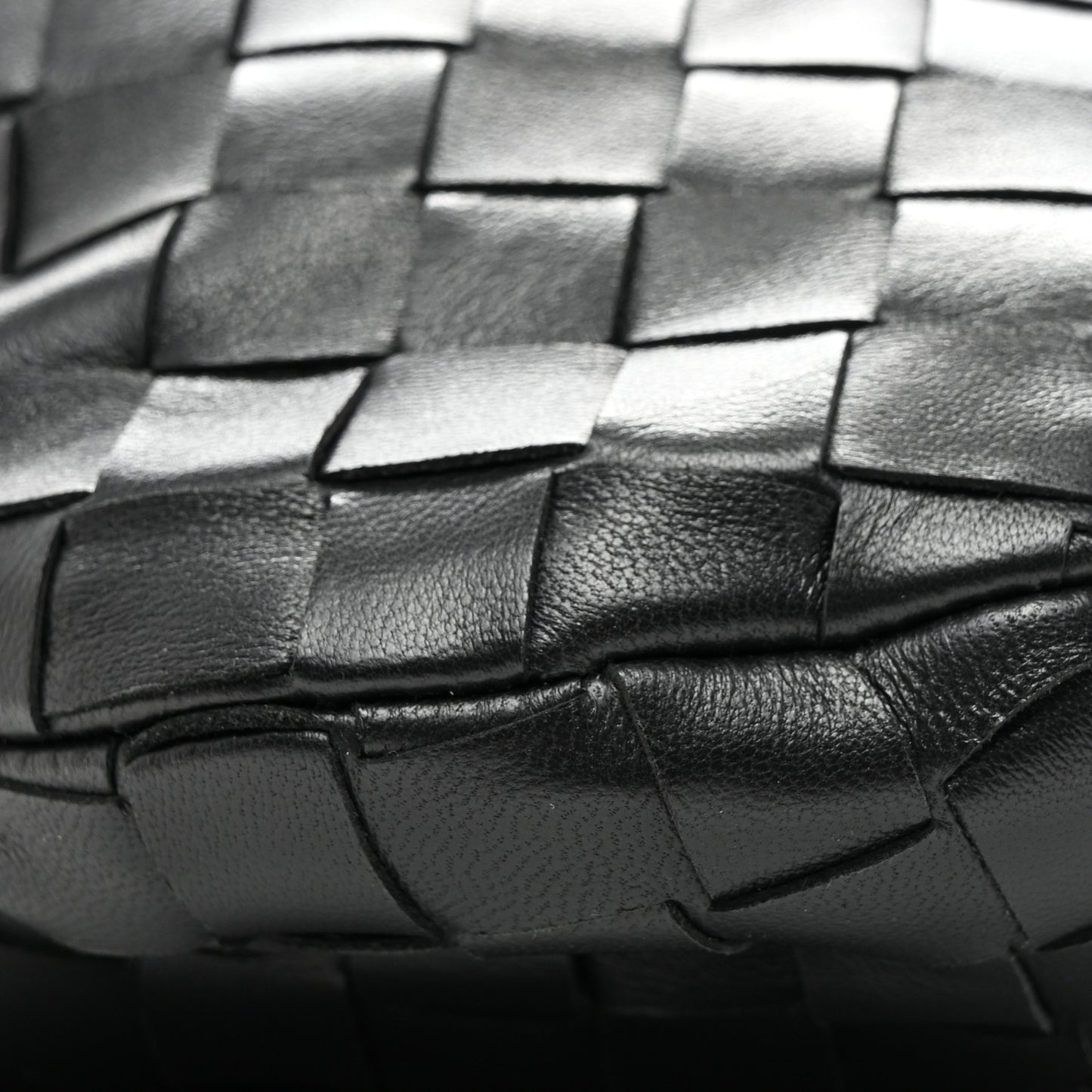 Nappa Intrecciato Mini Jodie Black