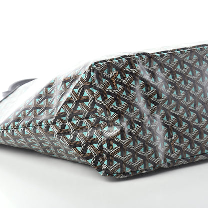 Goyard Goyardine Saint Louis Claire Voie PM Black Blue 9 of 10