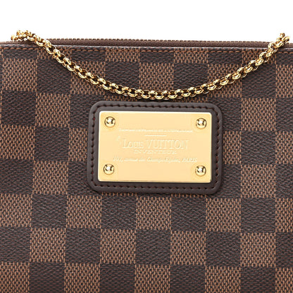 Louis Vuitton Damier Ebene Eva Clutch 7 of 11