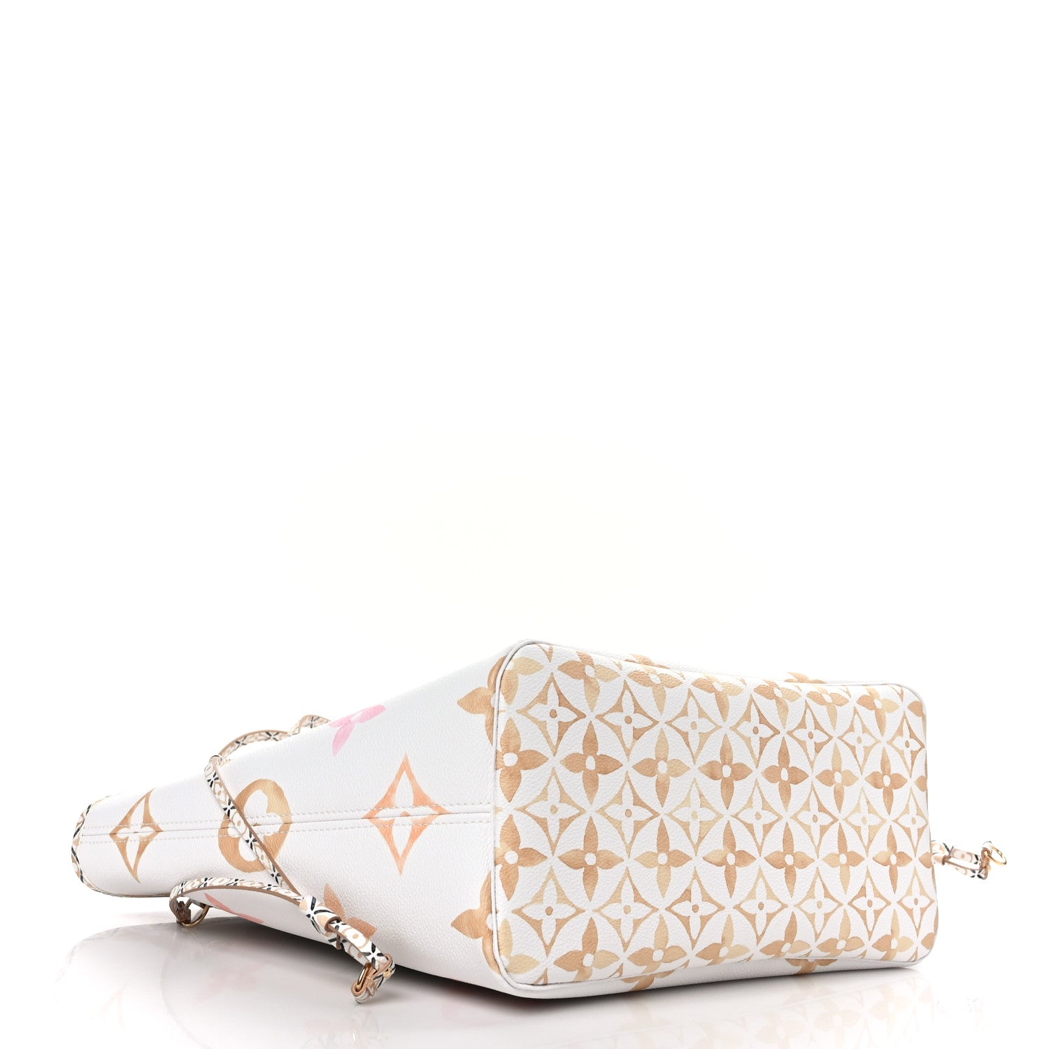 Louis Vuitton Monogram Giant By The Pool 2.0 Neverfull MM Beige 4 of 8