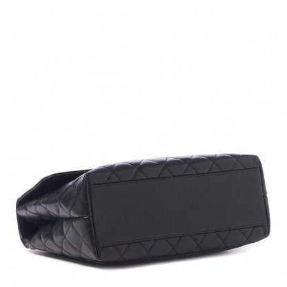 Chanel Caviar Quilted Jumbo Kelly Flap Black 4 of 10