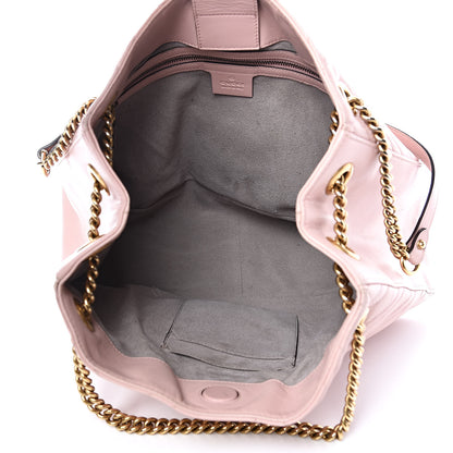Gucci Calfskin Matelasse Medium GG Marmont Shoulder Tote Bag Perfect Pink 7 of 21