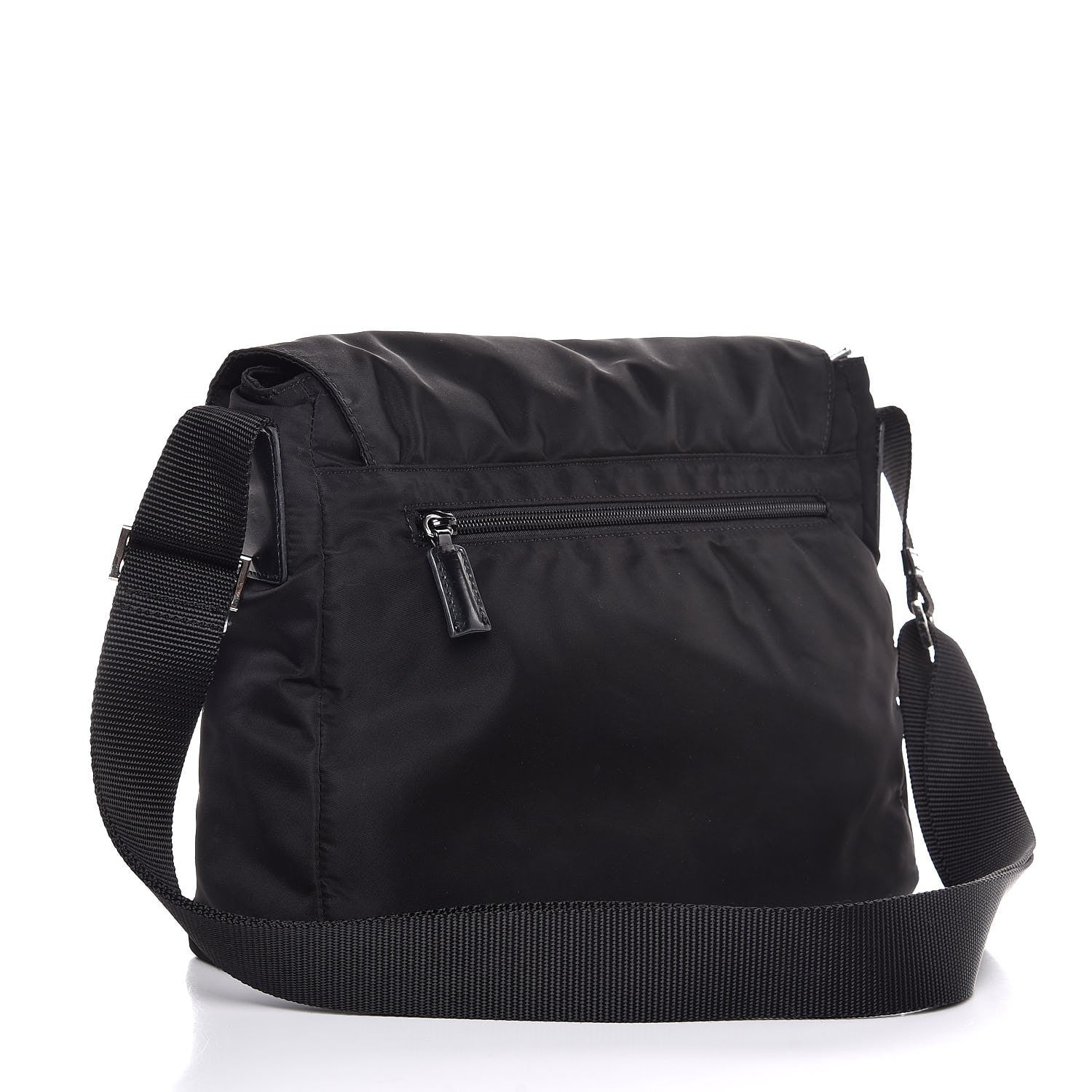 Prada Nylon Vela Sport Messenger Bag Black 3 of 6