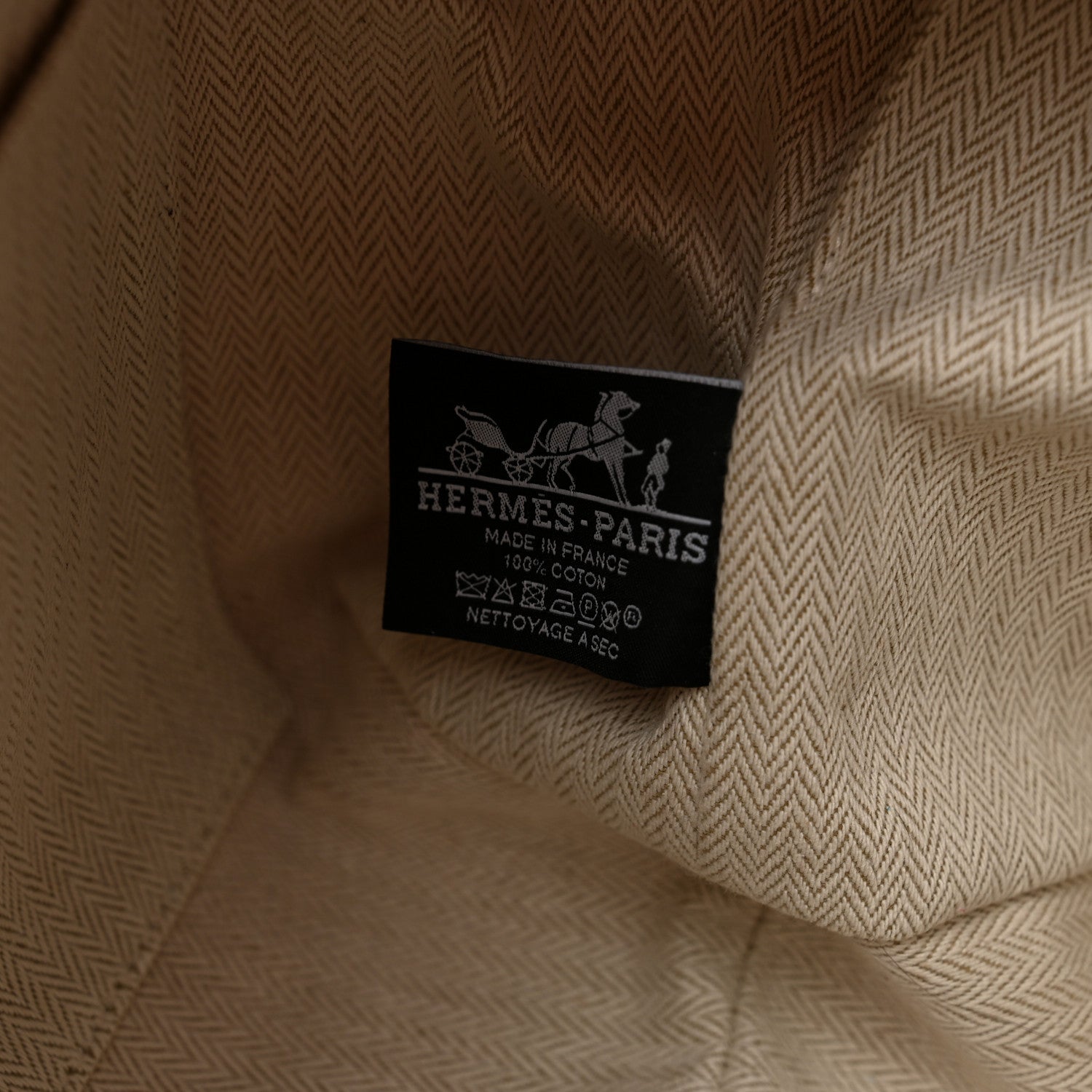 Hermes Canvas Large Bride-A-Brac Pouch Hibiscus 6 of 6