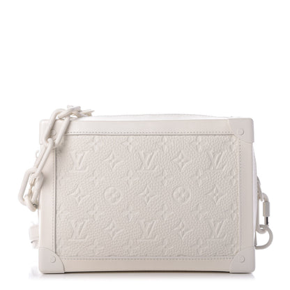 Louis Vuitton Taurillon Monogram Solar Ray Soft Trunk Powder White 1 of 10