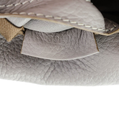 Chloe Calfskin Mini Marcie Round Crossbody Bag Cashmere Grey 8 of 9