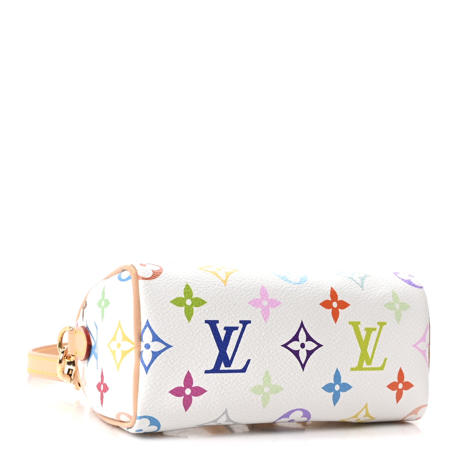 Louis Vuitton LV X TM Monogram Multicolor Nano Speedy White 3 of 9