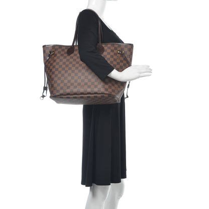 Louis Vuitton Damier Ebene Neverfull MM 2 of 10