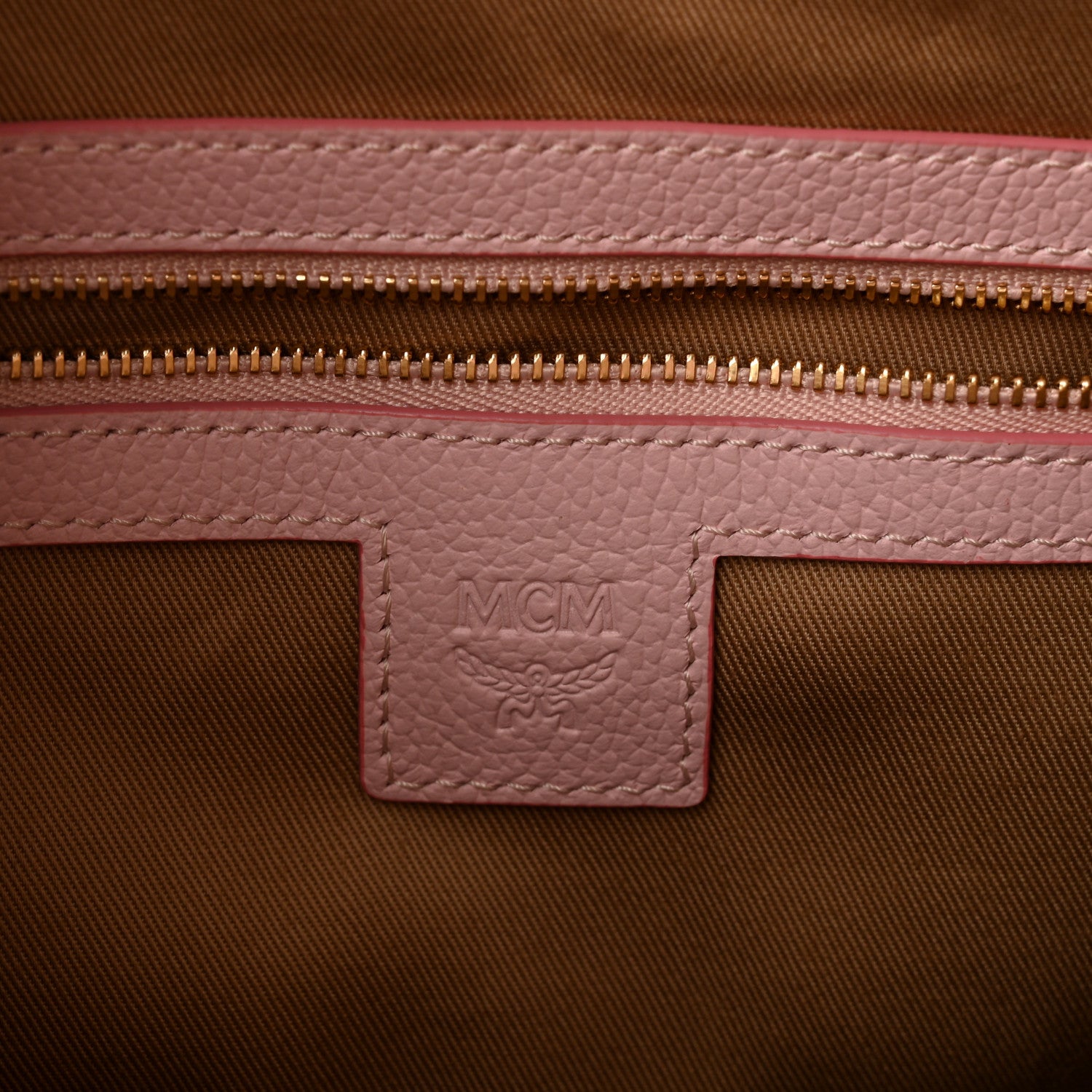 MCM Visetos Medium Aren Hobo Powder Pink 6 of 10
