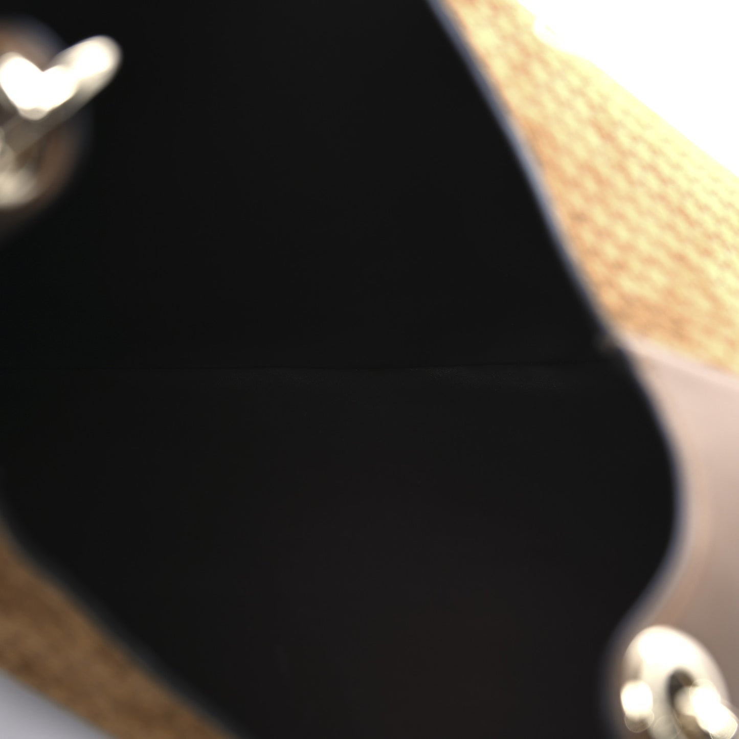 Micro GG Suede B Maxi Shoulder Bag Brown