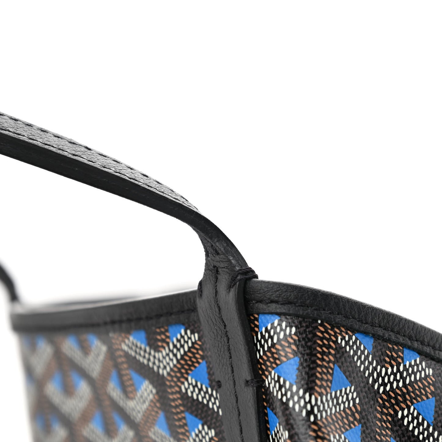 Goyardine Saint Louis Claire Voie GM Black Sky Blue
