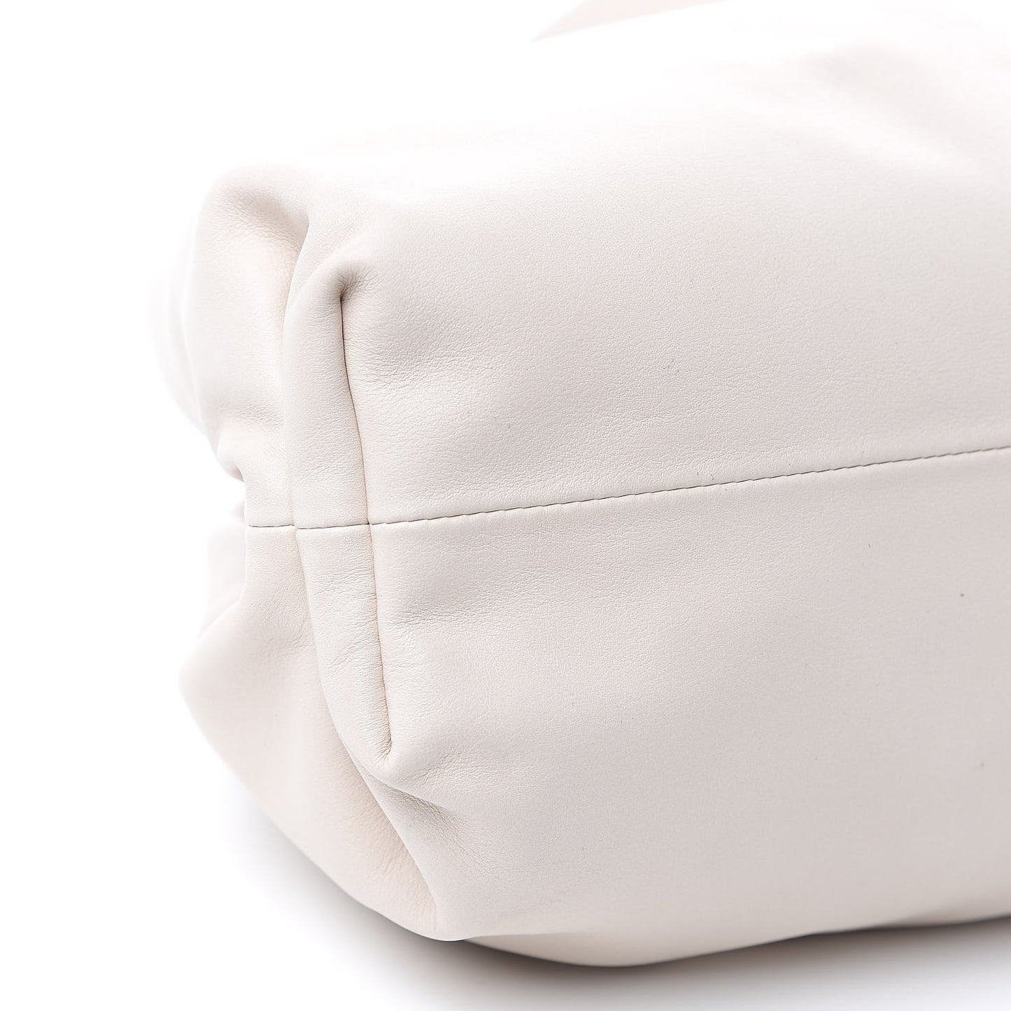 Smooth Butter Calf The Pouch Oversized Clutch Mist