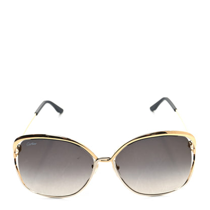 Cartier Metal Trinity Sunglasses CT0225S 001 Gold Silver 2 of 8