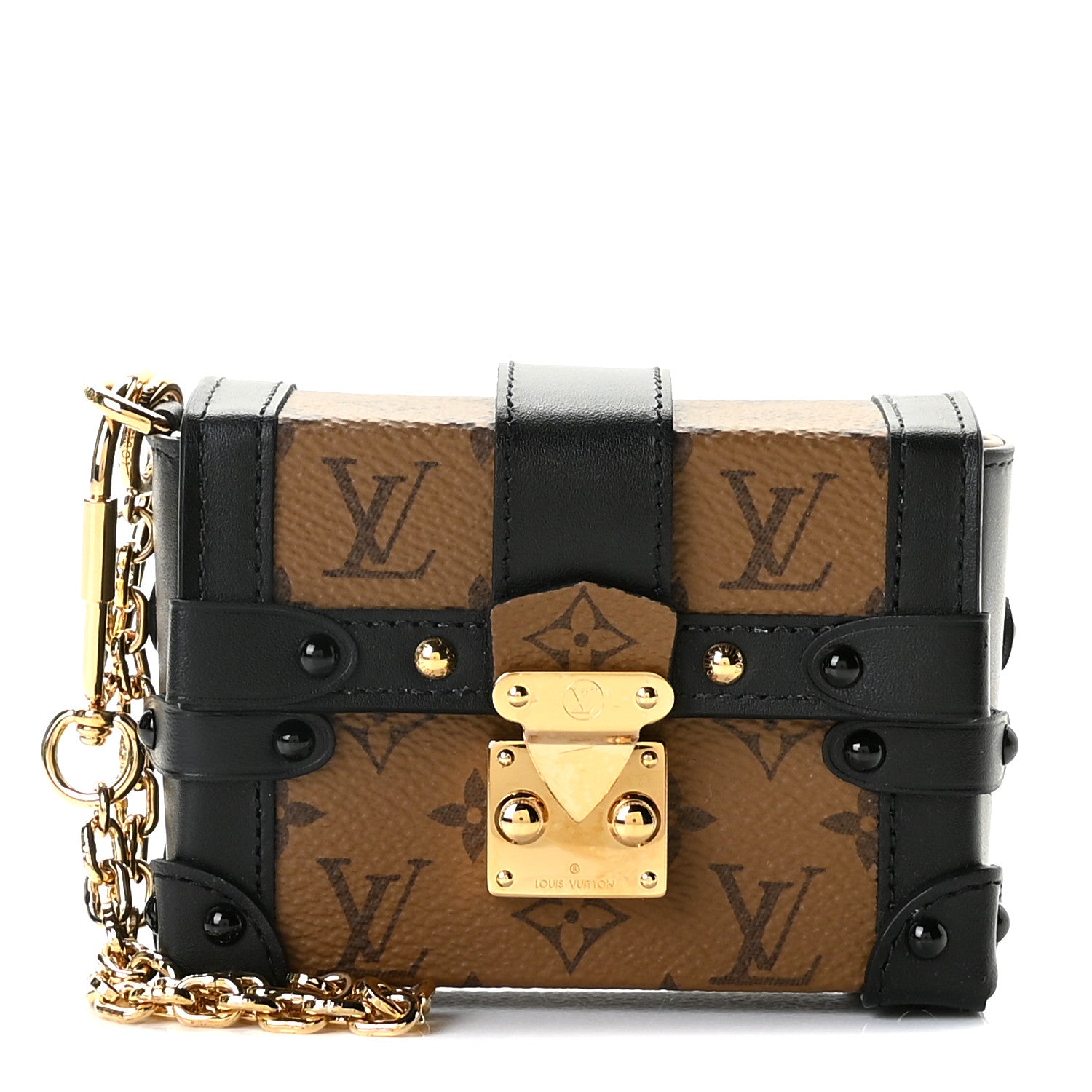 Louis Vuitton Reverse Monogram Essential Trunk Black 1 of 8