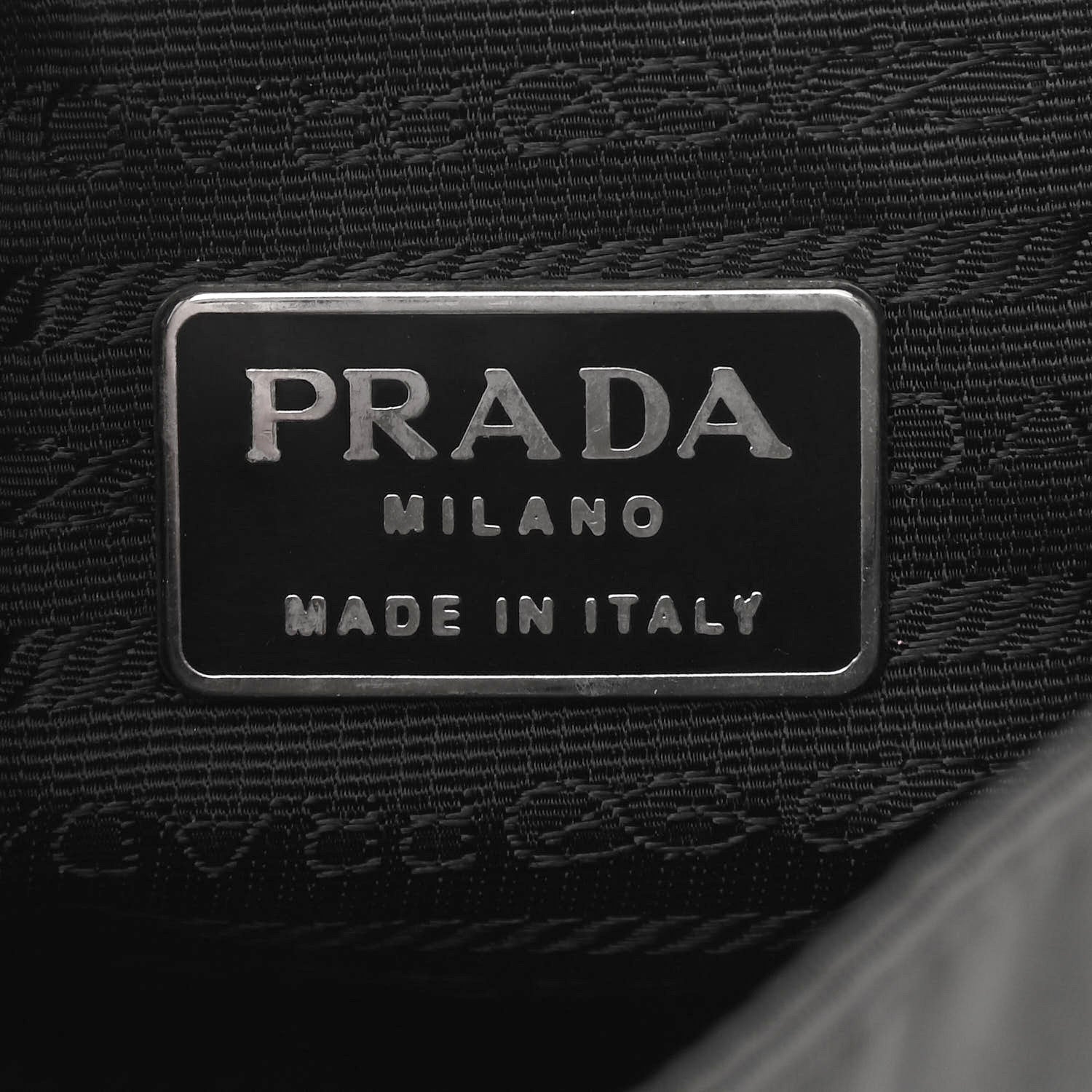 Prada Nylon Messenger Bag Green 5 of 11
