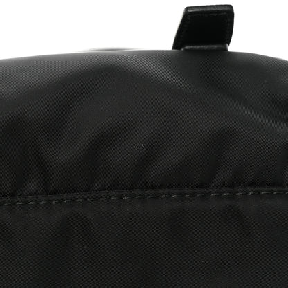 Prada Tessuto Nylon Saffiano Vela Messenger Bag Black 11 of 11