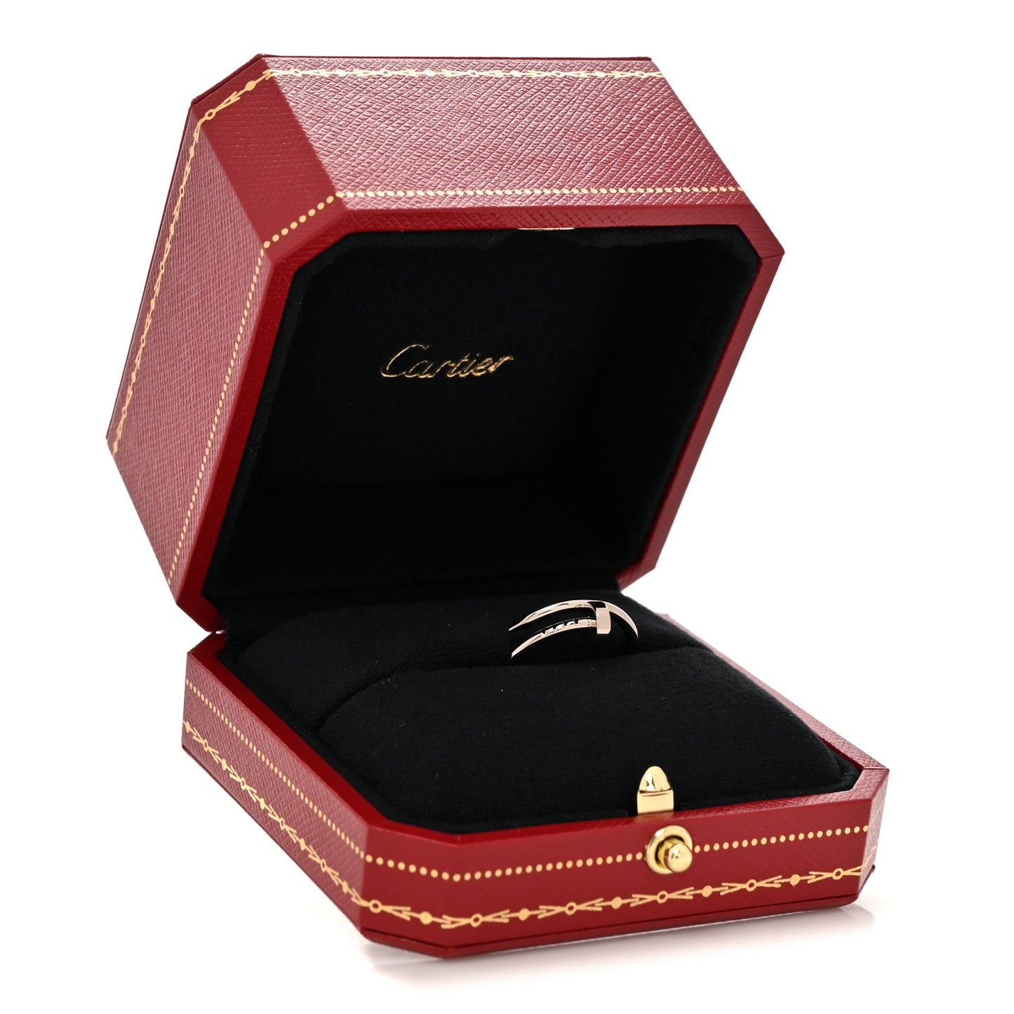 18K White Gold Small Juste Un Clou Ring 52 6