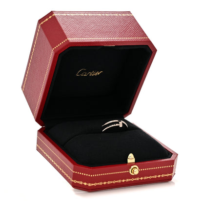 Cartier 18K White Gold Small Juste Un Clou Ring 52 6 6 of 6