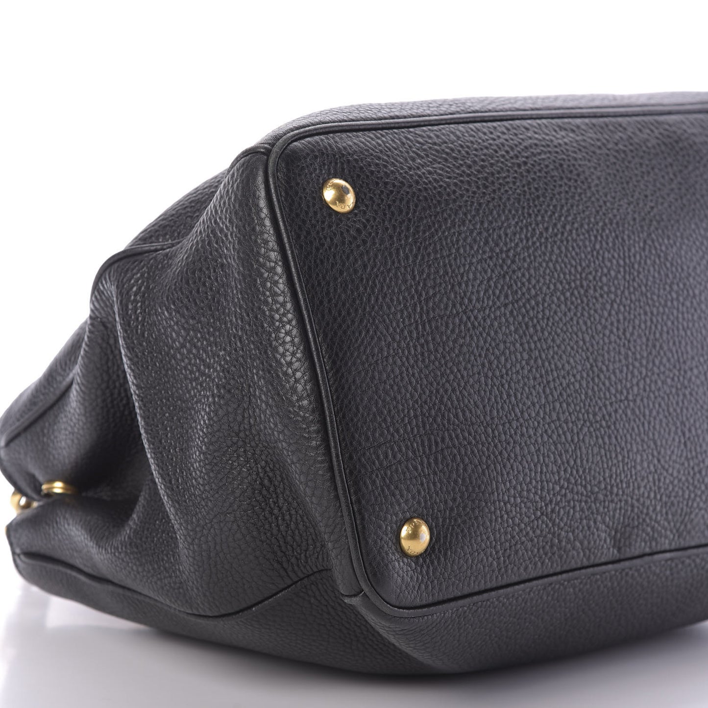 Vitello Daino Tote Black