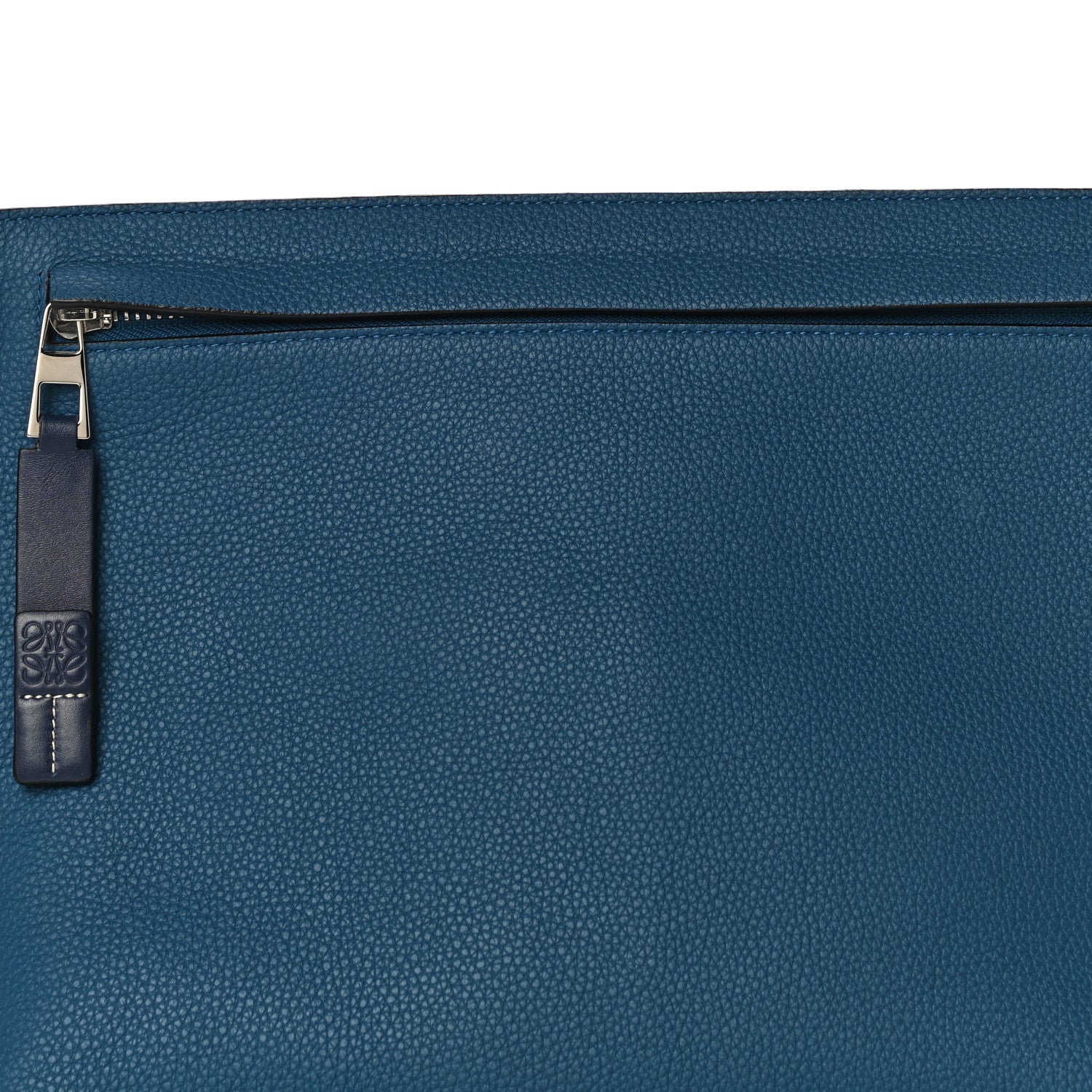 Loewe Calfskin T Pouch Blue 7 of 11