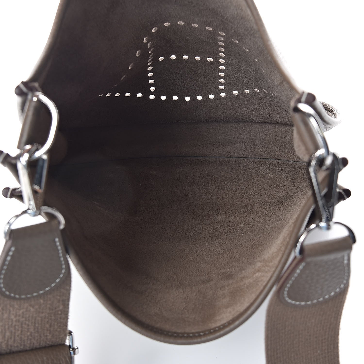 Hermes Taurillon Clemence Evelyne III PM Etoupe 5 of 10