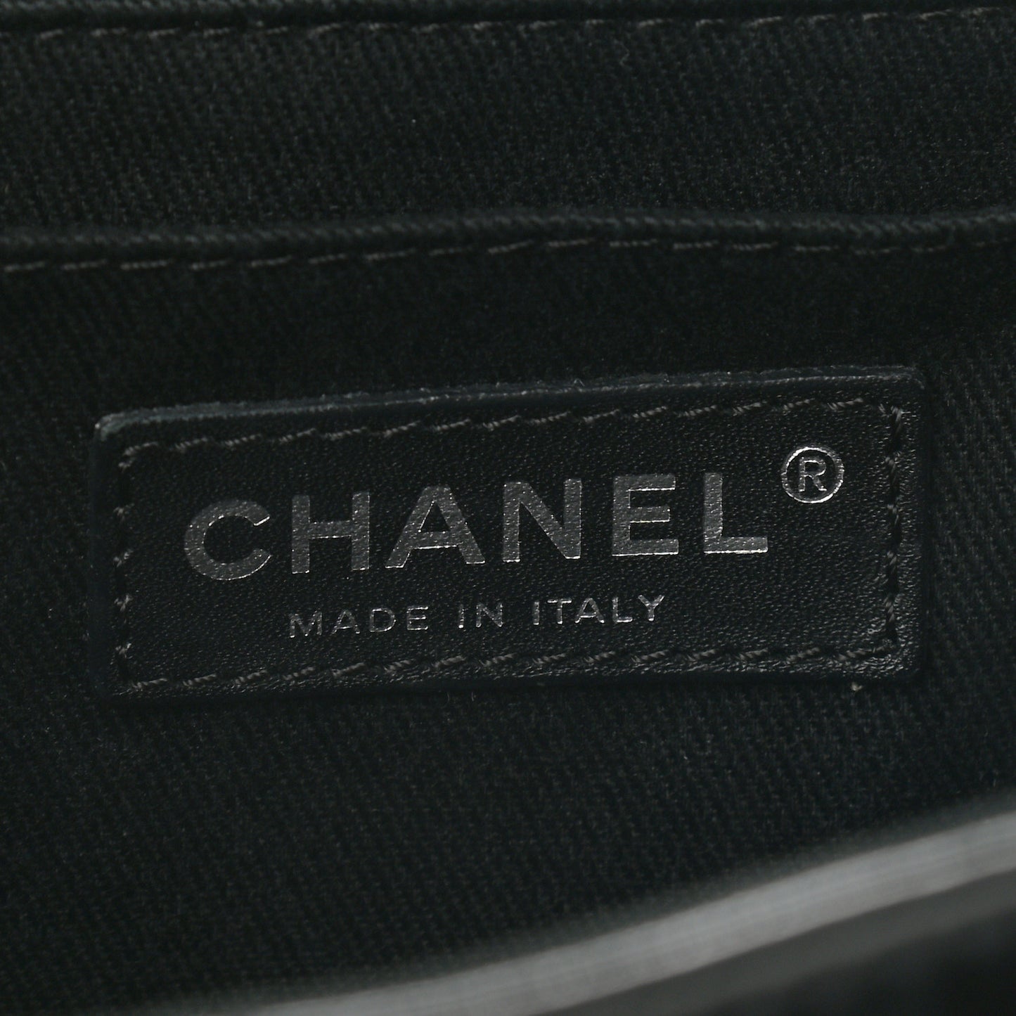 Vinyl Quilted In the Business Flap Bag Black