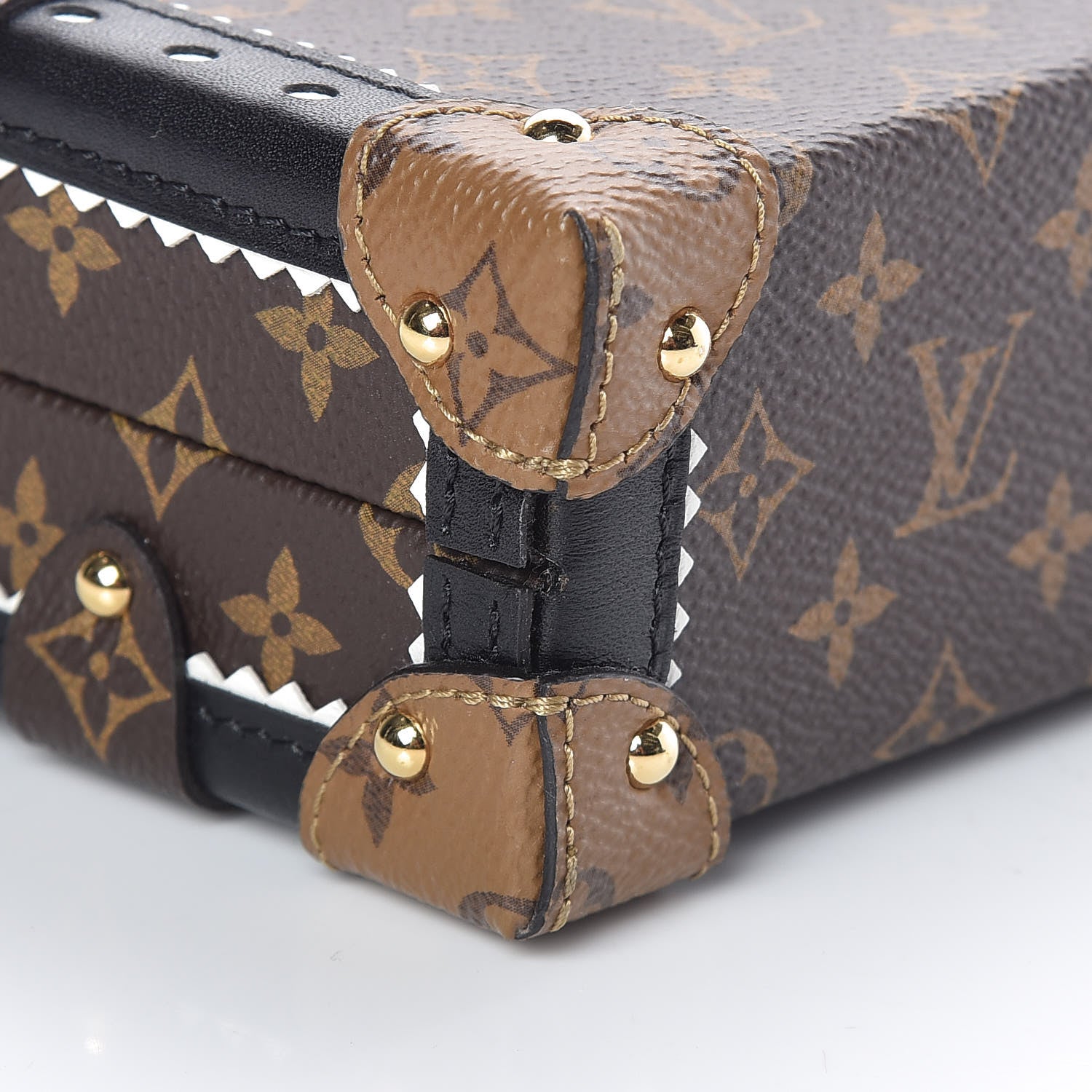 Louis Vuitton Monogram Brogue Petite Malle 7 of 9