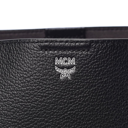 MCM Grained Calfskin Visetos Medium Sarah Hobo Black 10 of 10