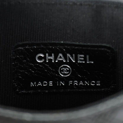 Chanel Lambskin Diamond Stitched Card Holder Black 6 of 8
